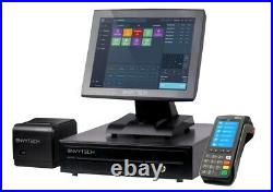 12 Touchscreen Epos POS Cash register Till System & Credit Card Terminal Retail