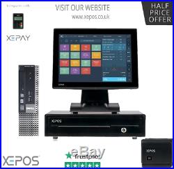 12 Touchscreen POS EPOS Cash Register Till System for Retail / Restaurant /Pubs