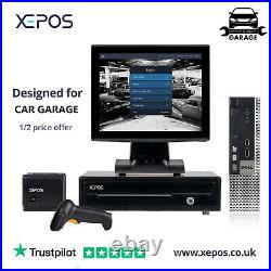 12in Retail EPOS System for Cash Register Till For Car Service and Repair Garage
