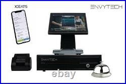 12in Touchscreen EPOS Cash Register Till System For Salon Retail Convenience Pub