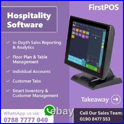 15 All in One POS EPOS Cash Register Till System For Bars & Nightclubs