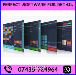 15 POS EPOS Cash register Till System Touch Screen for Retail shop businesses