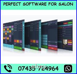 15 POS EPOS Cash register Till System Touch Screen for Salon, Beauty, barbers