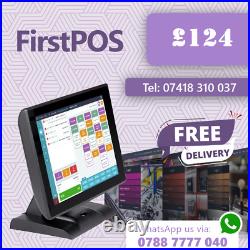 15 Touchscreen AIO Cash Register EPOS Till System For Health Food Retail Store