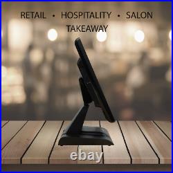 15 Touchscreen EPOS Cash Register Till System For Retail/Salon Hospitality Bar