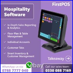 15in POS Touchscreen EPOS Cash Register Till System For All type of Business