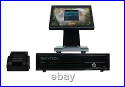15in Touchscreen EPOS Cash Register Till System For Takeaway Hospitality Café