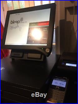 17 Touchscreen BLEEP POS Cash Register Till System for Cafes and Restaurants