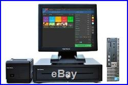 17 Touchscreen EPOS POS Cash Register Till System for Chinese Takeaways