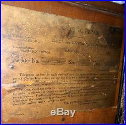 1908-15 Antique National Cash Till Register from an old shop Working Order