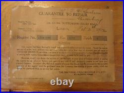 1912 Antique Double Drawer Crank National Cash Register / NCR / Till / Titanic