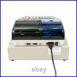 48 Keys Electronic Cash Register Shop Till Thermal Printer POS System Cashier