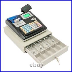 48 Keys Electronic Cash Register Shop Till Thermal Printer POS System Cashier