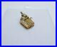 9ct Gold Charm Till Machine Cash Register Vintage Dangle Traditional Gift Box