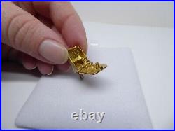 9ct Gold Charm Till Machine Cash Register Vintage Dangle Traditional Gift Box