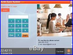 All in One Touchscreen EPOS POS Cash Register Till System Hospitality