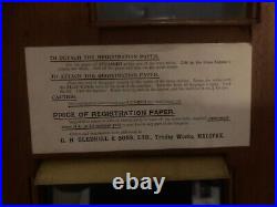 Antique Automatic Cash Till no 28288 Gledhill & Sons Halifax