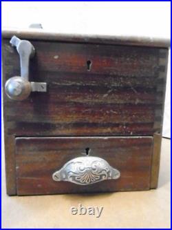 Antique Cash Register Till By Gledhill Halifax Shop Display Prop Mahogany Large