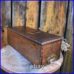 Antique Cash Register Wooden Shop Till Dudley and Co London