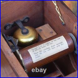 Antique Gledhill Oak Haberdashery Outfitter Shop Cash Register Till Display Prop