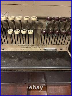 Antique National Cash Register Till