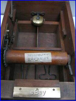 Antique Vintage G H Glenhill Cash Register Wooden Till Drawer