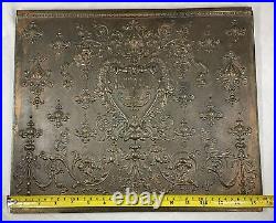 Antique Vintage National Cash Register Till Back Door Cover Bronze 513F C41 3562