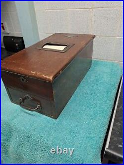 Antique Wooden Shop Cash Drawer Cash Register/Till Vintage With Bell