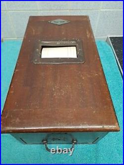 Antique Wooden Shop Cash Drawer Cash Register/Till Vintage With Bell