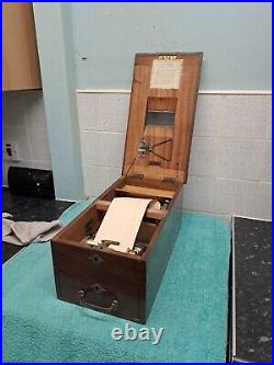 Antique Wooden Shop Cash Drawer Cash Register/Till Vintage With Bell