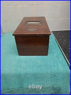 Antique Wooden Shop Cash Drawer Cash Register/Till Vintage With Bell