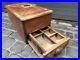 Barn Find Rare Vintage Brass Wooden Cash Shop Register Upcycle Display Derby