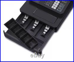 Black Casio SE-G1 Cash Register Shop Till SE G1 + till rolls + Keys + Manual