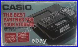 Brand New In Box Casio Se-g1 Cash Register Black Till Fast & Free Uk Delivery