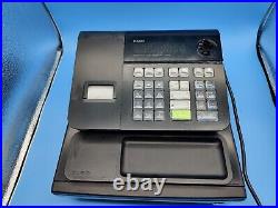 CASIO 140CR Electronic Cash Register + PGM Key + New Ink Roll Fitted Free P&P