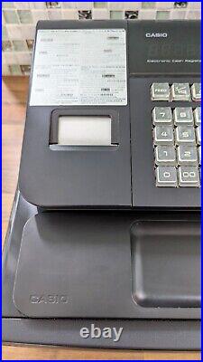 CASIO 140CR Electronic Cash Register With Key Fully working