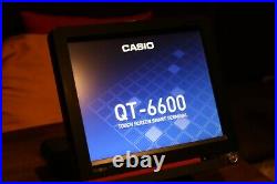CASIO QT6600 POS 15 Colour Touchscreen Cash Register Till Restaurant Shop W2