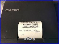 CASIO SE-C450-MD Electronic Cash Register + Wet Cover + Till Rolls And Free P&P