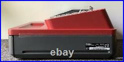CASIO SE-G1-1 Red Electronic Cash Register Complete With Till Rolls And Free P&P