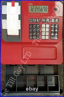 CASIO SE-G1 CASH REGISTER red till fully refurbished FAST & FREE UK DELIVERY