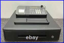 CASIO SE-S100 -SR- MD Electronic Cash Register With Till Rolls And Free P&P