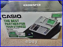 CASIO SE-S400 Electronic Cash Register + PGM Key + PDF Manual + Boxed I 229