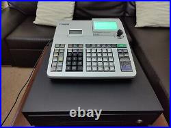 CASIO SE-S400 Electronic Cash Register + PGM Key + PDF Manual + Till Roll I 204