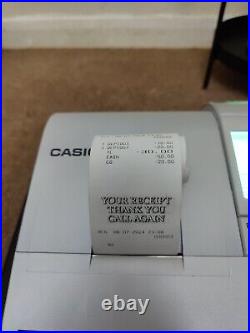 CASIO SE-S400 Electronic Cash Register + PGM Key + PDF Manual + Till Roll I 211