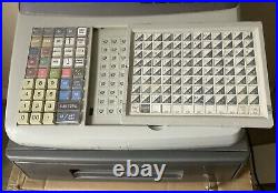 CASIO TE-8000F Electronic Cash Register Complete With Till Rolls And Free P&P