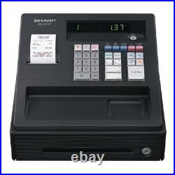 Cash Register SHARP XEA 137 Small Till black vape-pop up-diy-Special Offer
