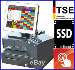 Cash Register System Pos till Tse Touchscreen Monitor Bonprinter Bistro Store