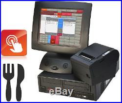 Cash Register System till Gastronomy Restaurant Touch Monitor Bonprinter KA21 MM