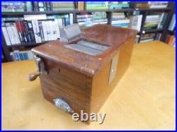 Cash Register Till Gledhill Halifax Shop Display Prop Mahogany Large