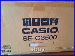 Cash Register black Till Casio SE-C3500